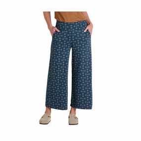 LightweightWeave SoftLining Toad & Co Women's Chaka Pull On Pant - Midnight Star Geo