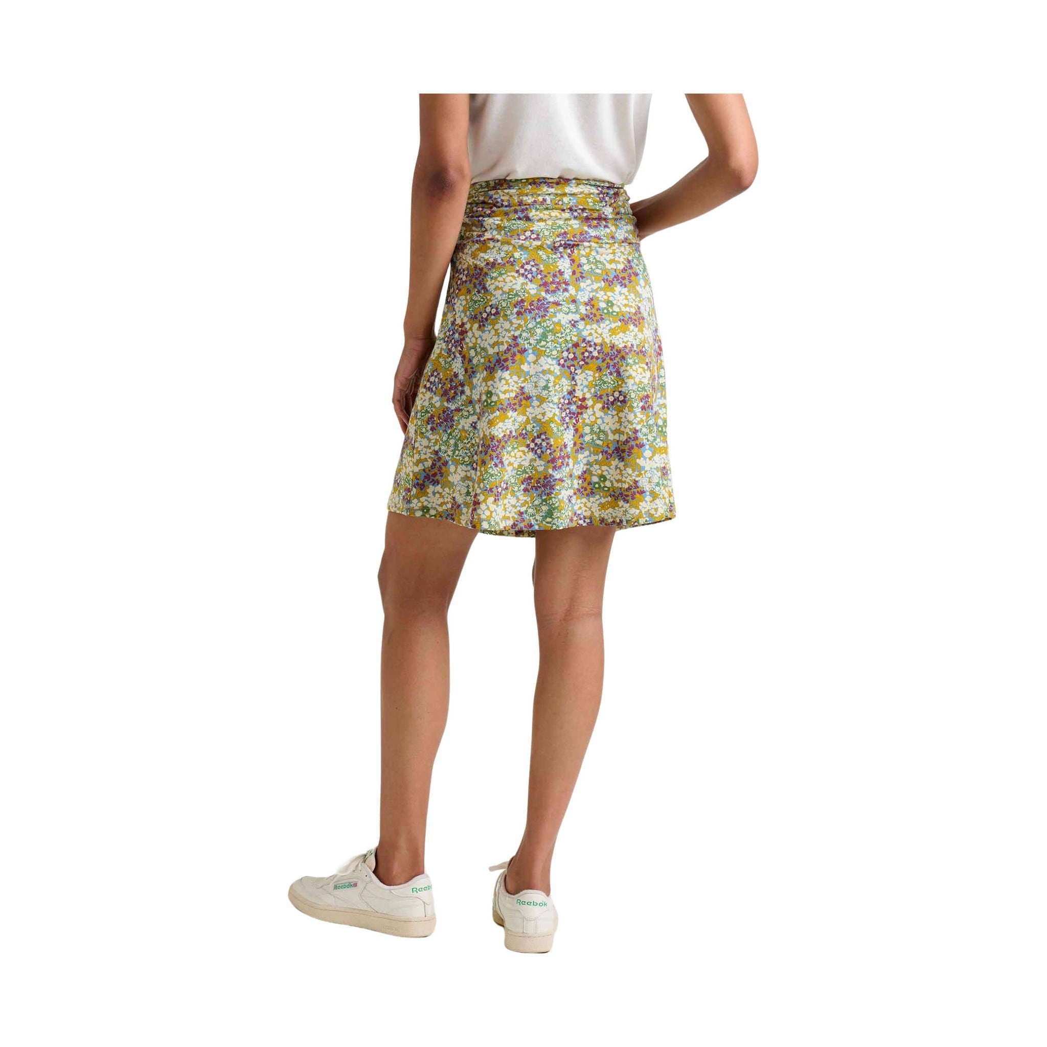 Toad & Co Women's Chaka Skirt - Wild Ginger Meadow Holiday Travel Wrinkle Resistant Finish