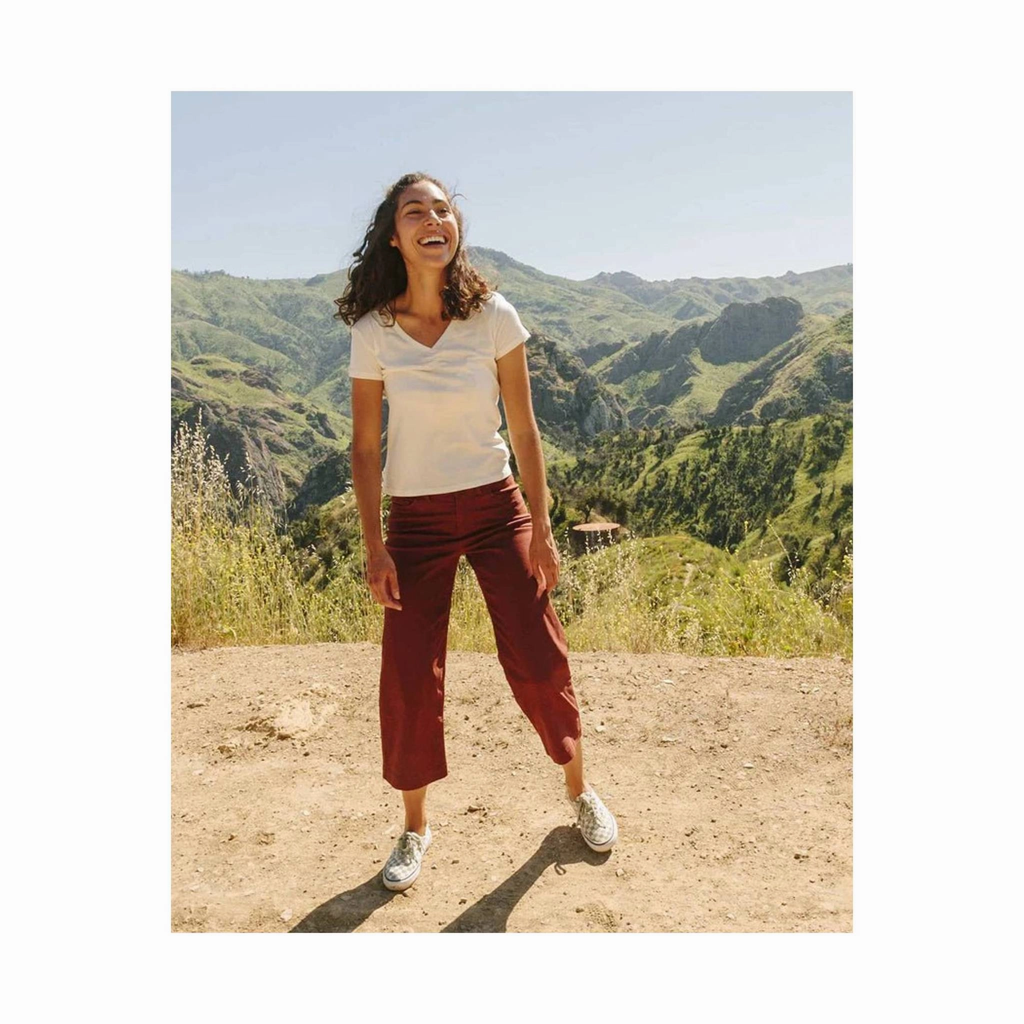 Toad & Co. Women's Rose Short Sleeve Tee - Egret AbrasionResistant