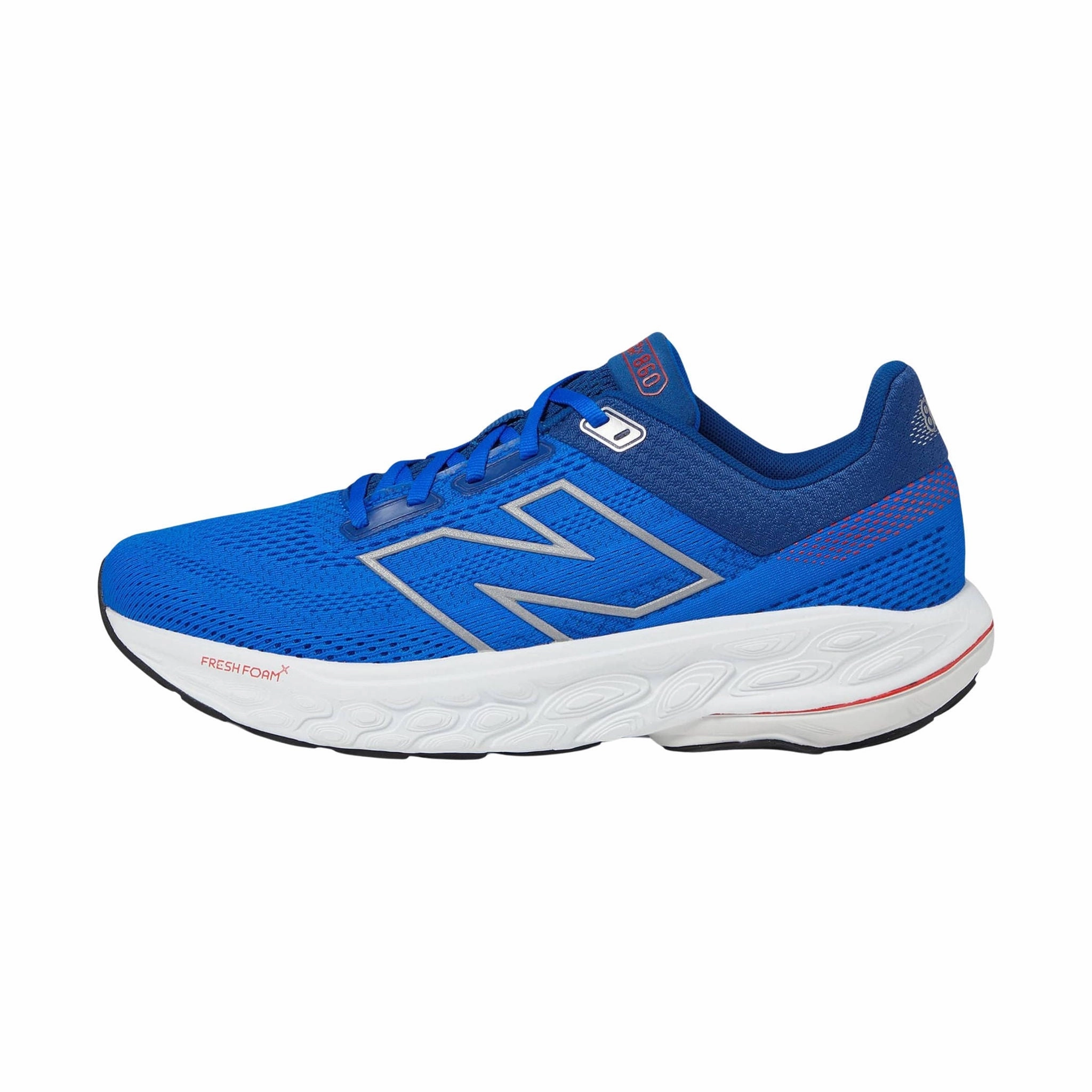 New Balance Men's Fresh Foam X 860v14 Running Shoes - Blue Oasis/White Trail Comfort