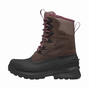 Daily Utility The North Face Women's Chilkat V 400 Waterproof Winter Boots - Deep Taupe/TNF Black