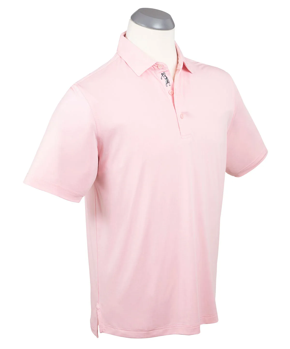 Soft Cotton Business Travel Performance Jersey Solid Polo Shirt