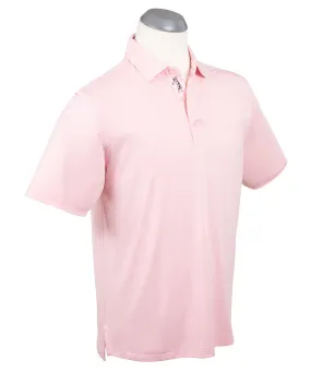 Sporty Fashion Performance Jersey Solid Polo Shirt