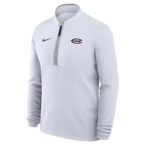 anti pill coating Nike Dri-Fit Victory 1/4 Zip - White