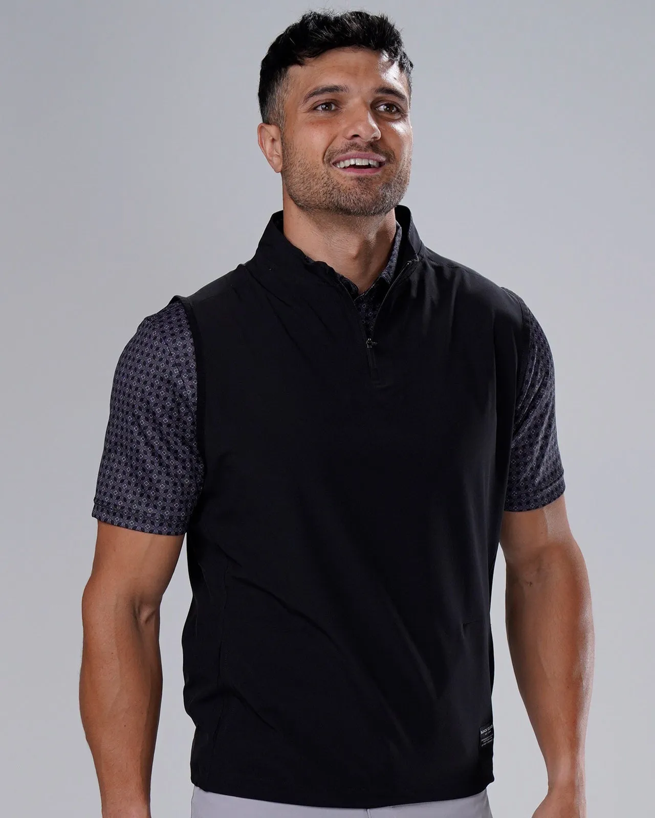 Comfy Streetwear Half Jack Vest