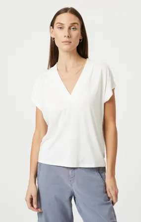 Team Building LUXE TOUCH TENCEL? V-NECK SHIRT IN ANTIQUE LUXE