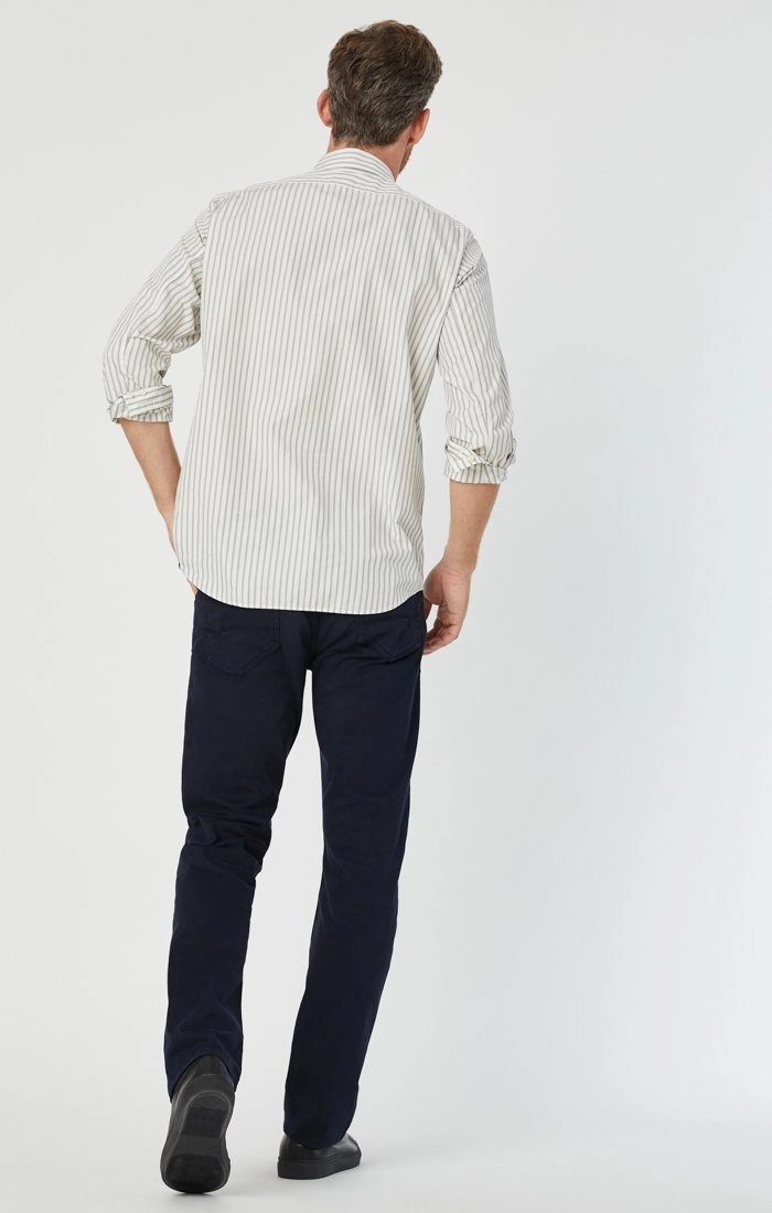 Breathable Style Smart Stretch ZACH STRAIGHT LEG IN DARK NAVY TWILL