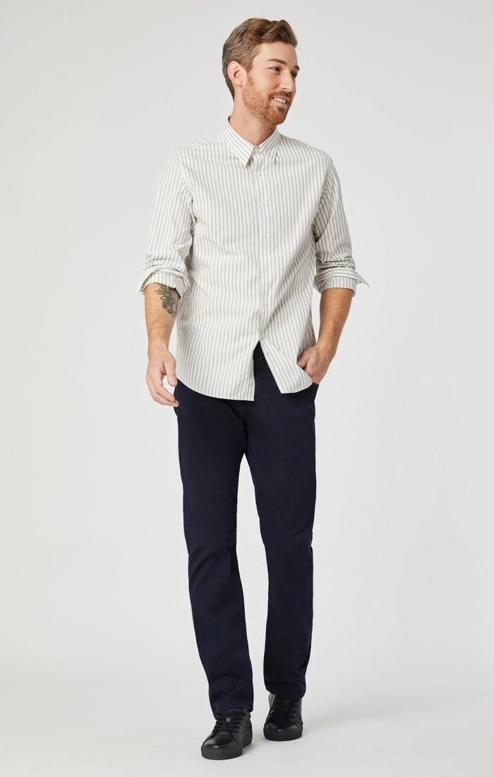 Active Comfort Fit ZACH STRAIGHT LEG IN DARK NAVY TWILL