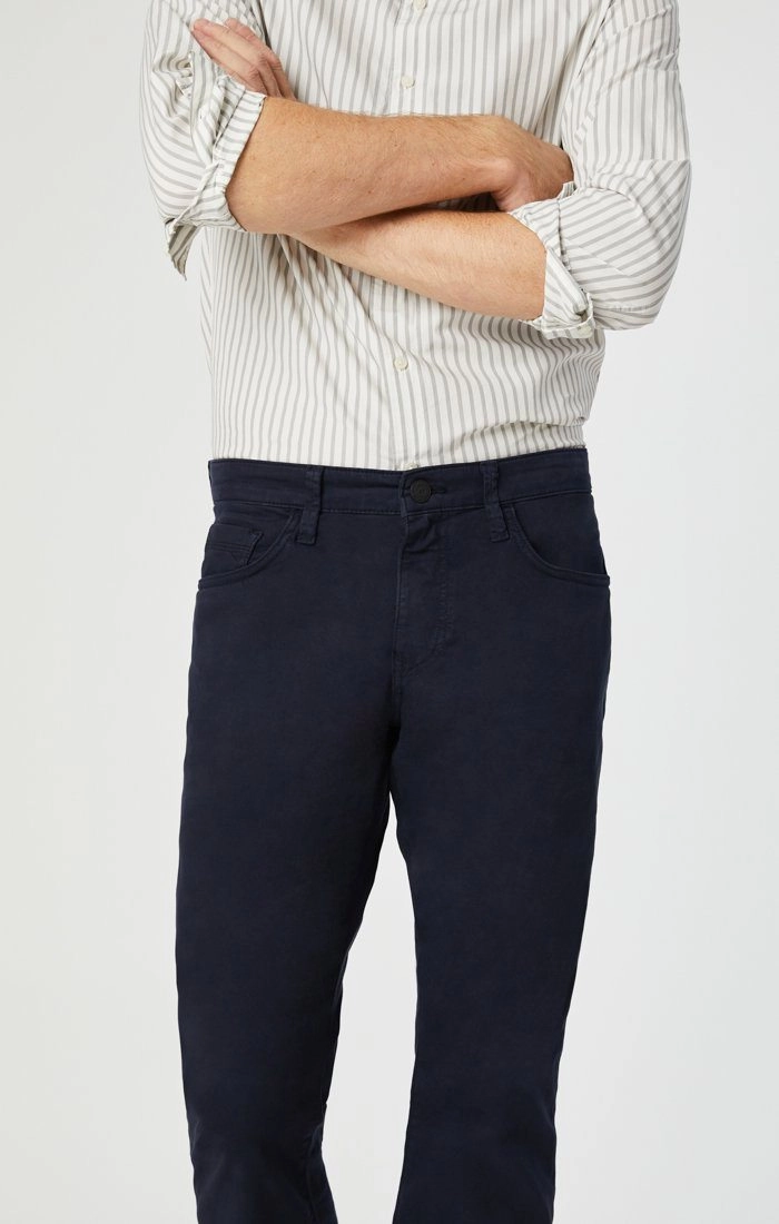 Layering Piece High Durability Stitching ZACH STRAIGHT LEG IN DARK NAVY TWILL