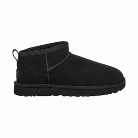 Desert Wear Comfort Lining Adventure Seeker UGG Women's Classic Ultra Mini - Black