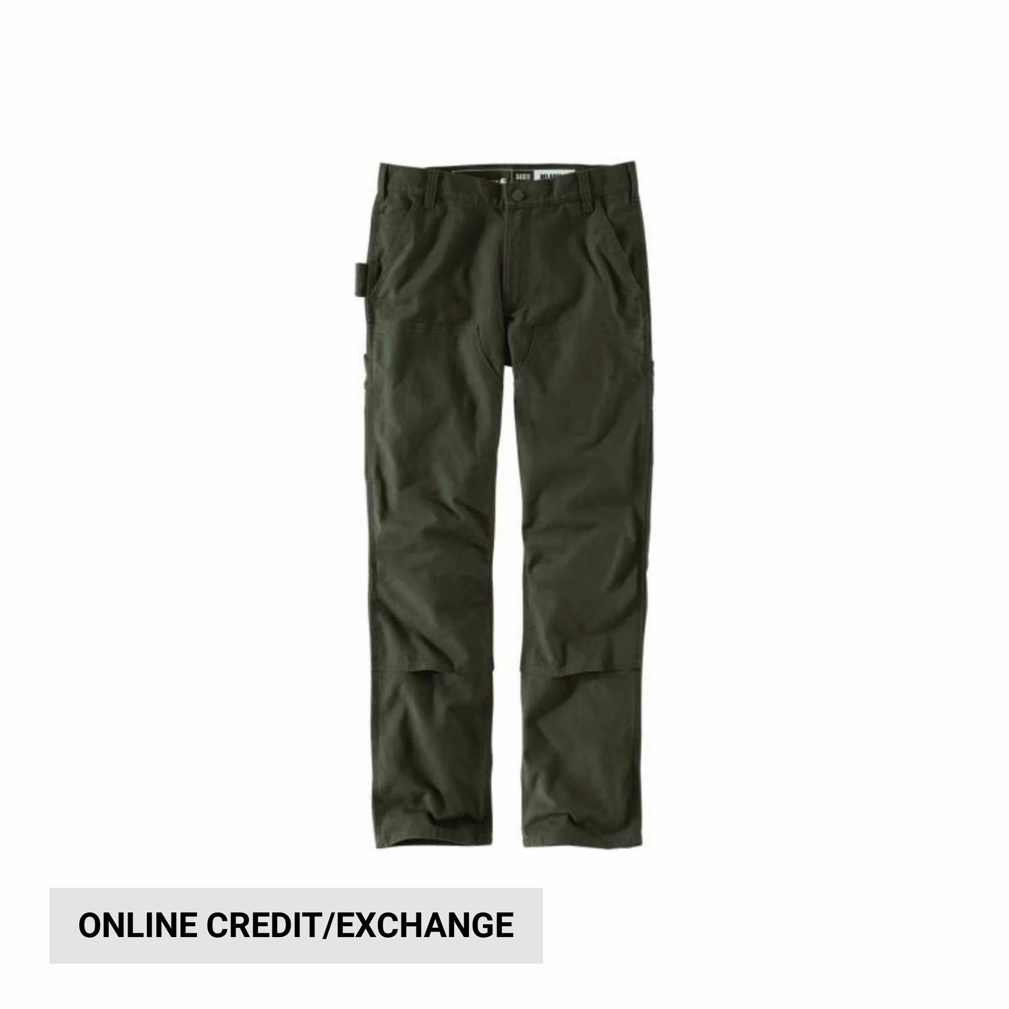 Daily Comfort Fit Commuter Ready Carhartt Men's Rugged Flex? Relaxed Fit Double Front Pant - Tarmac