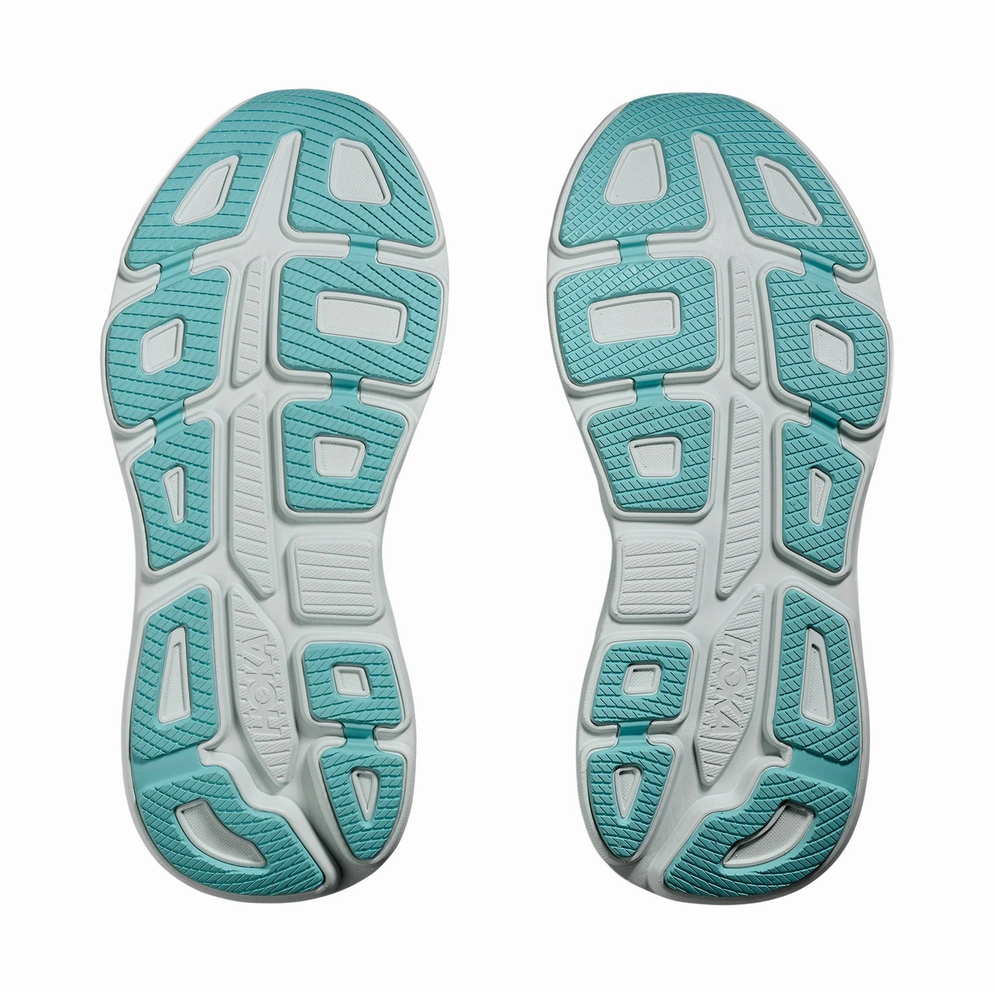 HOKA Women's Bondi 9 Running Shoes - Frost/ Cielo Blue hypoallergenic Lifestyle Mode