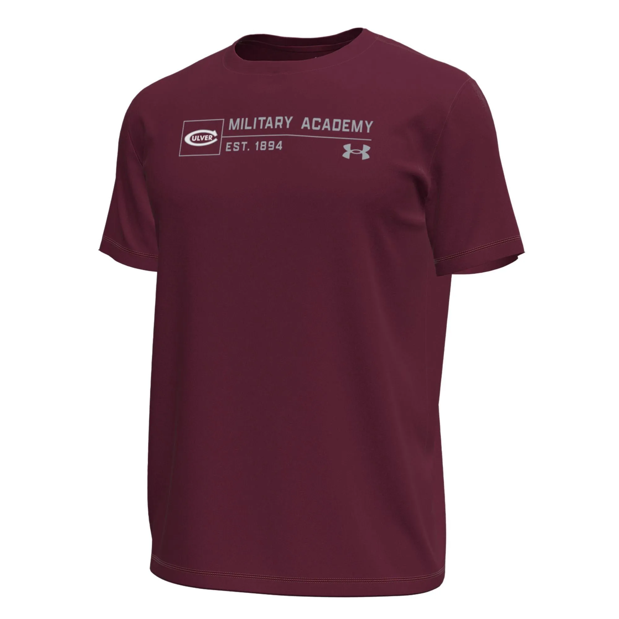 Urban Comfort Light Style Under Armour Tech Stretch Short Sleeve Tee - Maroon