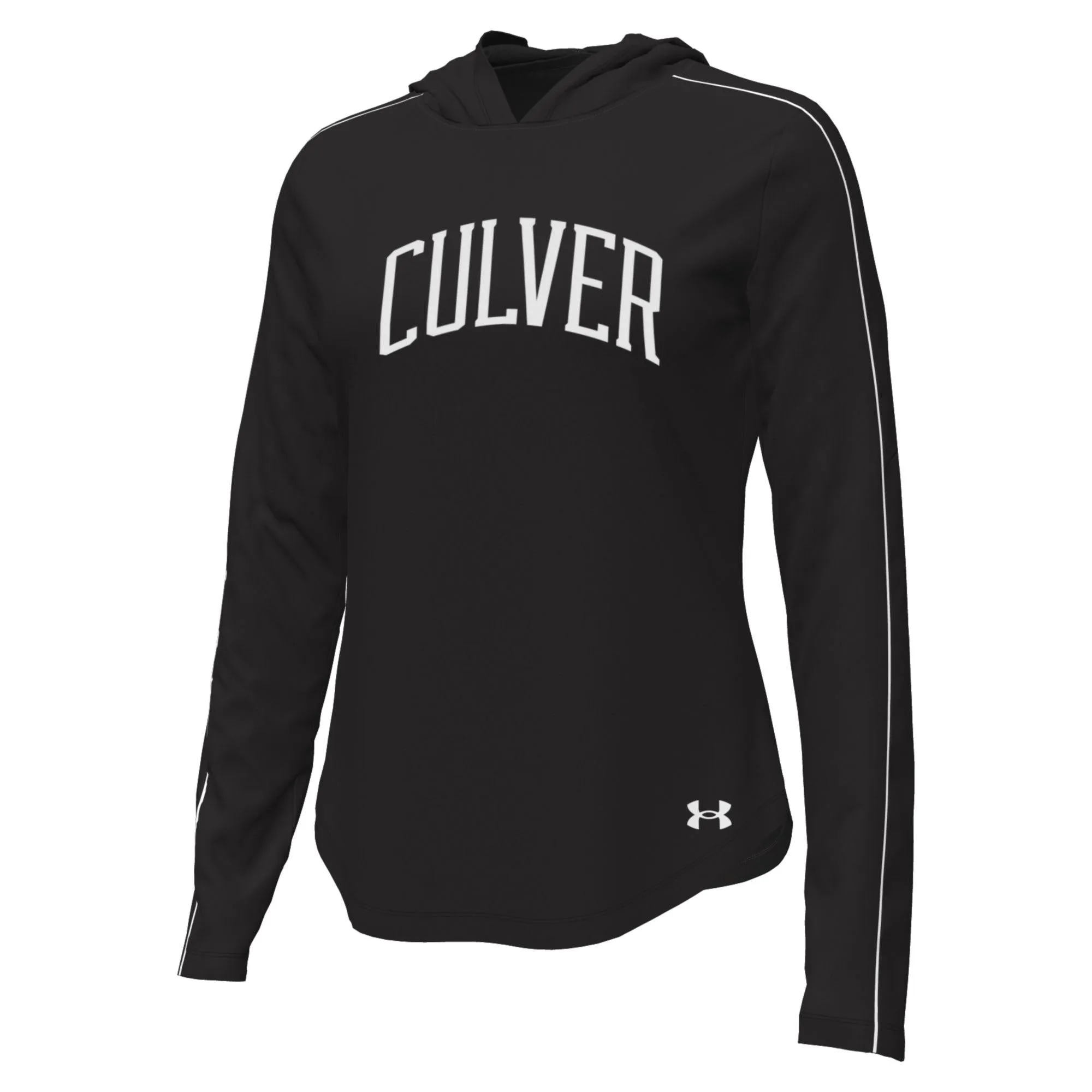 Stretchable Collar Band Under Armour Womens Gameday Knockout Hood - Black