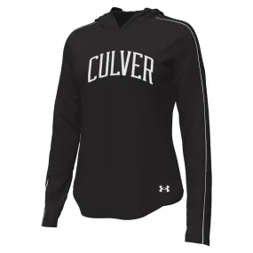 Stretchable Collar Band Under Armour Womens Gameday Knockout Hood - Black