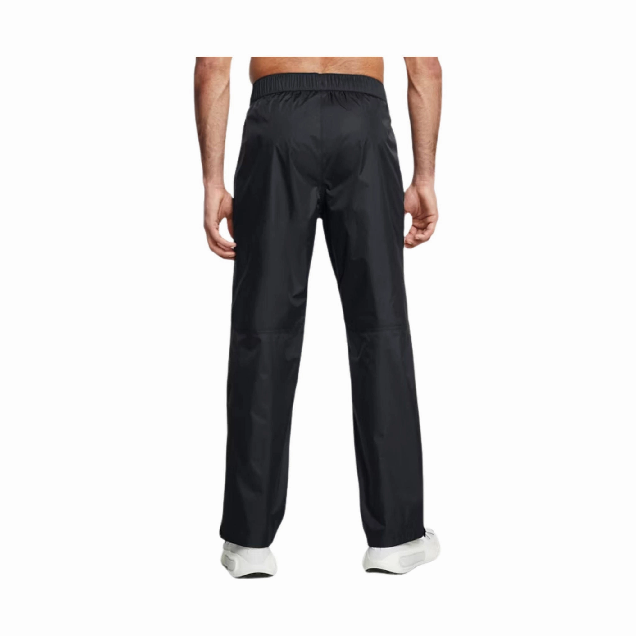HypoallergenicMaterial Under Armour Men's Stormproof Cloudstrike Rain Pants - Black/White