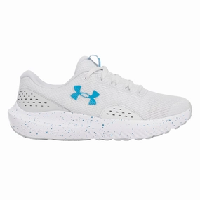 Under Armour Women's Surge 4 Running Shoes - Distant Gray/Halo Gray/Ether Blue Comfortable Style