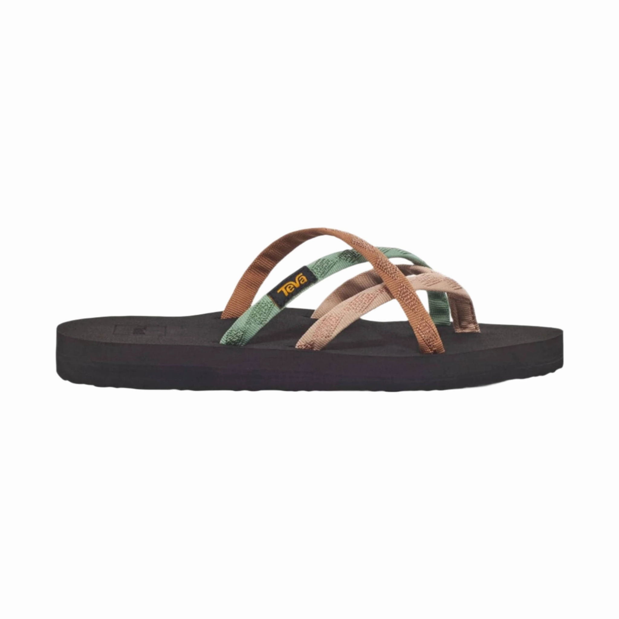 Teva Women's Olowahu Sandal - Mixed B Maple Sugar Multi Cool Fit Mild Style