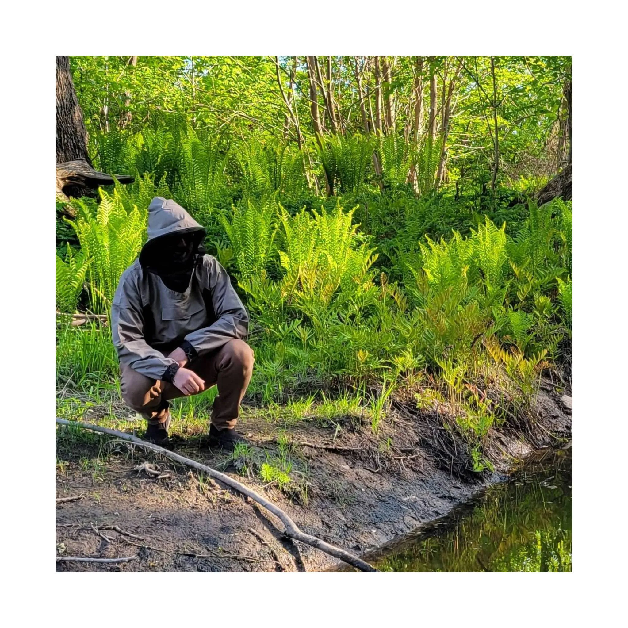 World Famous Men's Mosquito Net Jacket - Olive Trend Focus