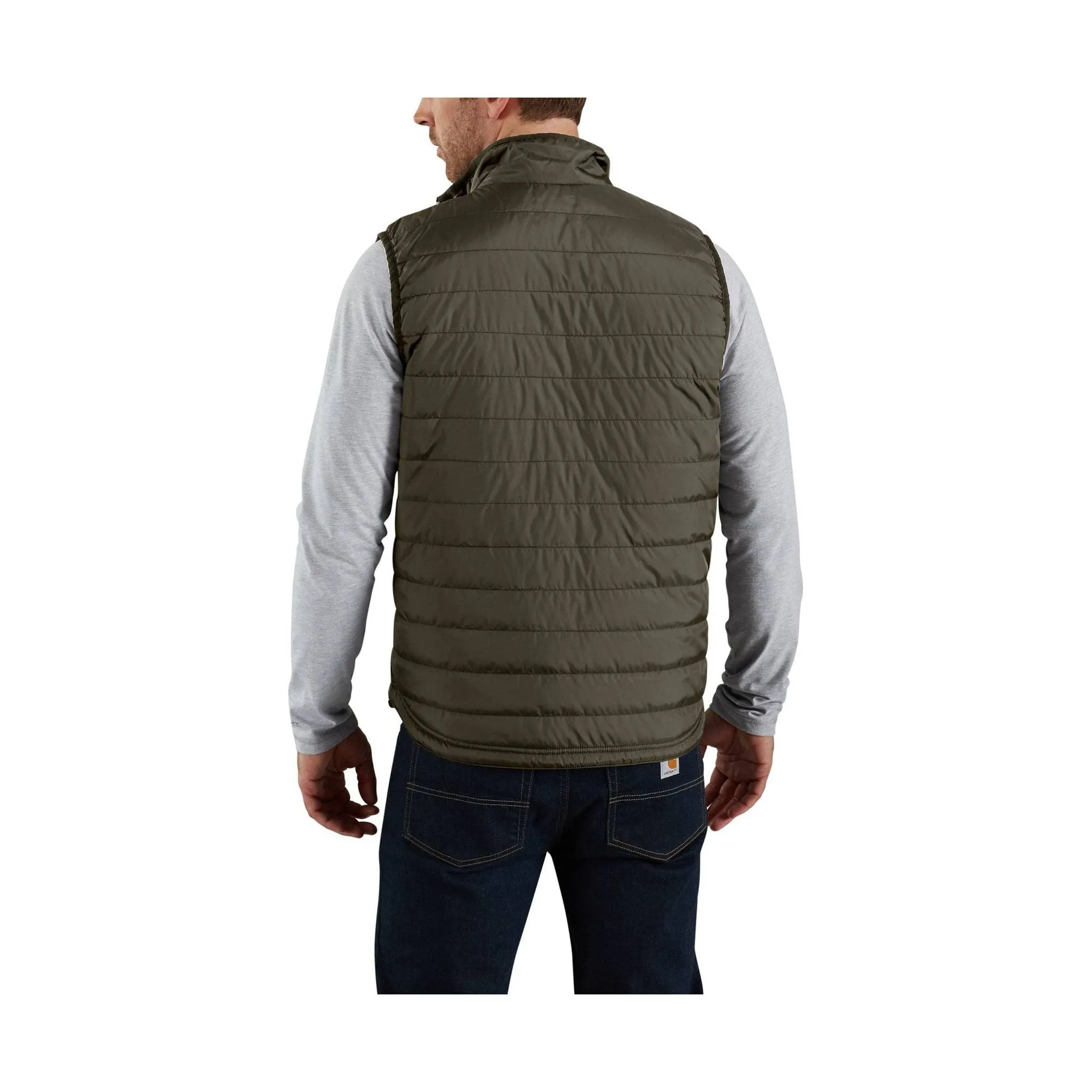 Carhartt Men's Rain Defender Relaxed Fit Lightweight Insulated Vest - Moss City Style Comfortable lining
