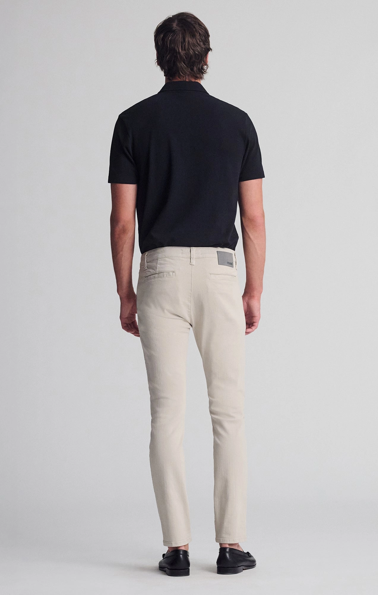Slim Stretch Fit Odor Control Tech MILTON SLIM STRAIGHT CHINO IN VANILLA LUXE TWILL