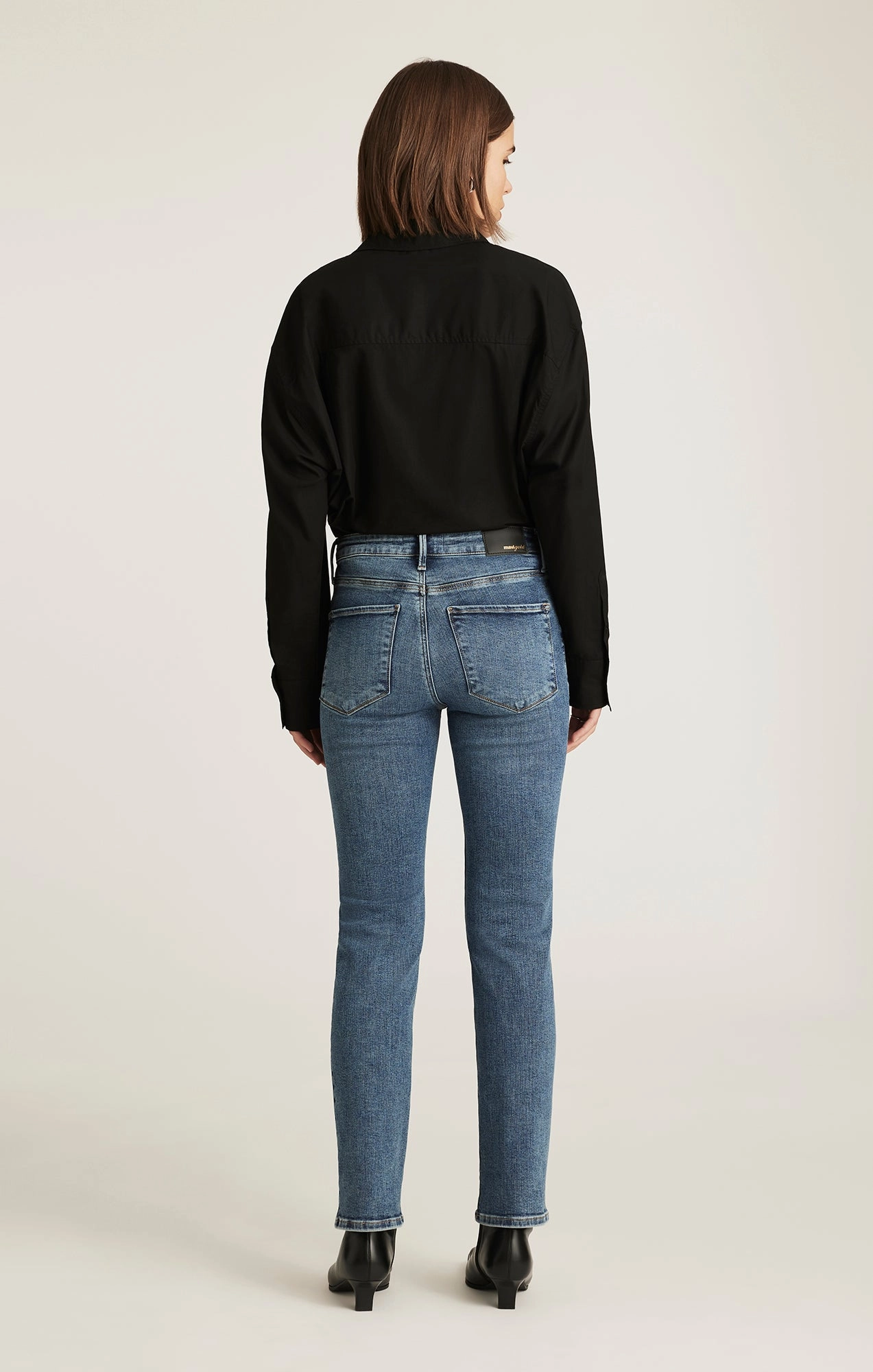 Active Days KENDRA STRAIGHT LEG IN MID BRUSHED GOLD PREMIUM