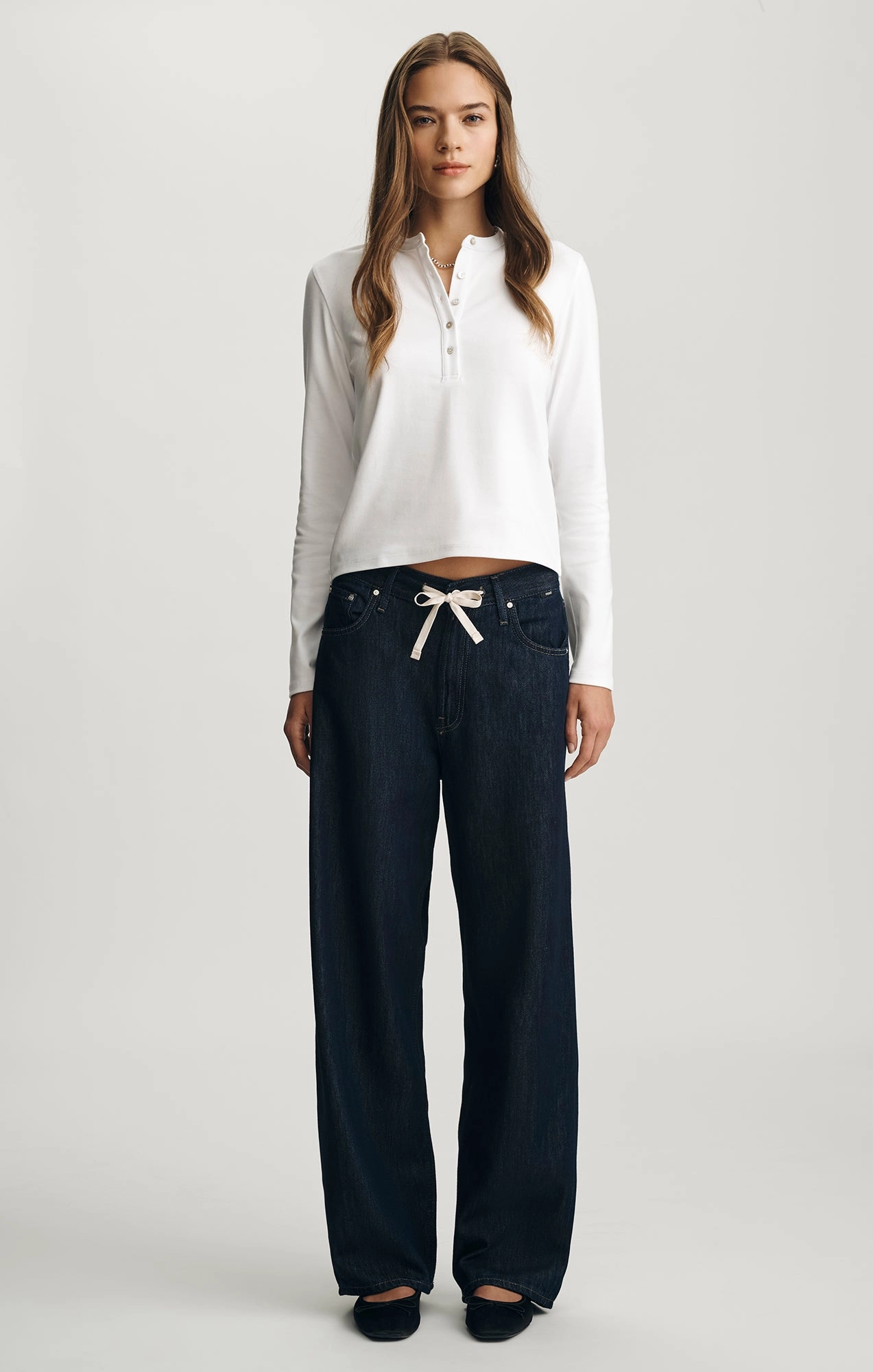 Comfy Silhouette NELLA WIDE LEG IN RINSE WELL BLUE