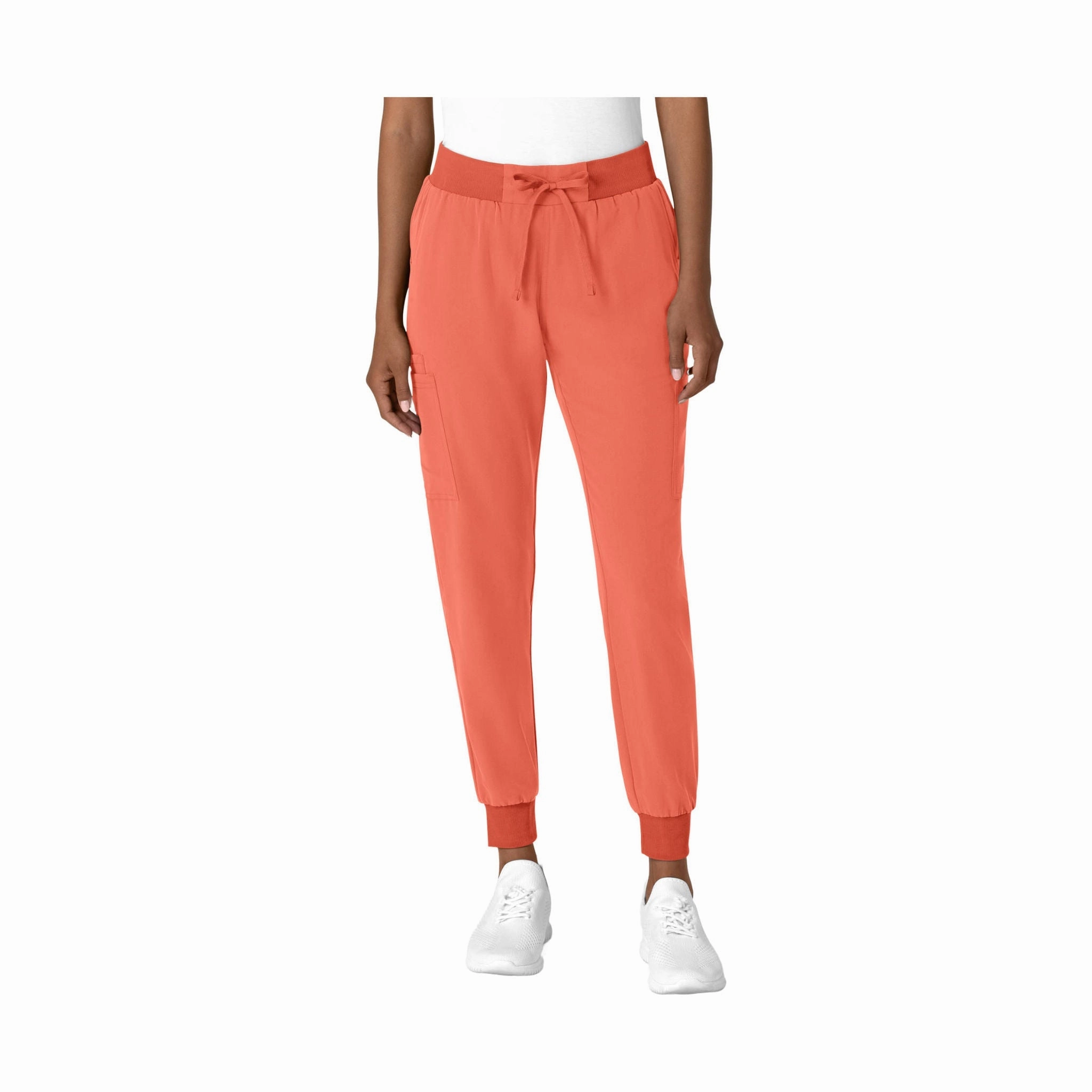 Fashion Fit Wink Women's Jogger Utility Scrub Pant - Sugar Coral