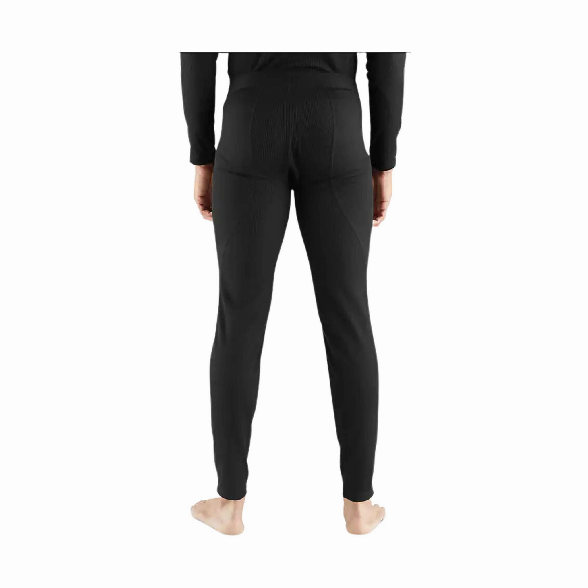 Low Profile Waistband Carhartt Men's Force Midweight Waffle Base Layer Pant - Black