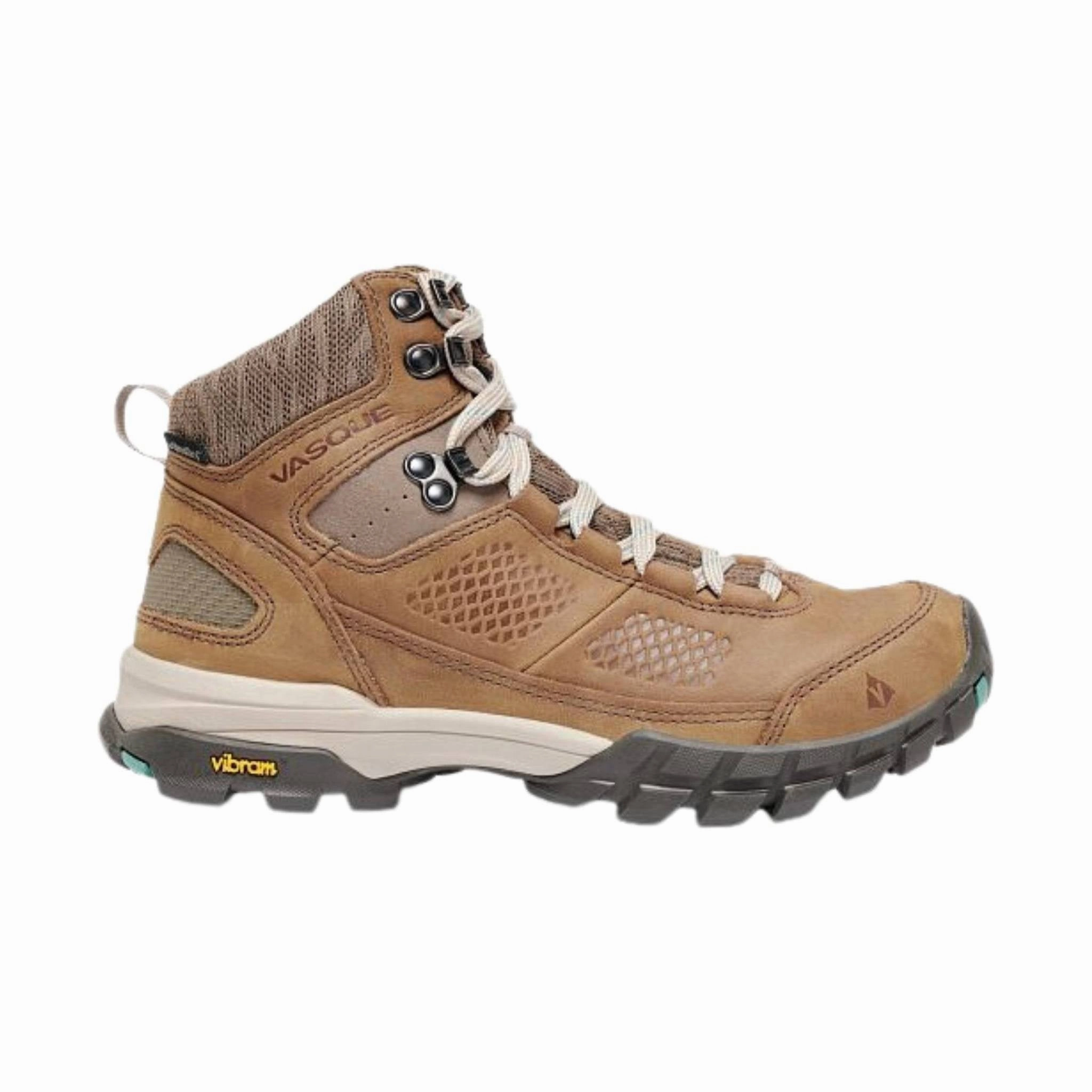 Low Profile Strap Vasque Women's Talus At Ultradry Waterproof Hiking Boot - Brindle/Baltic