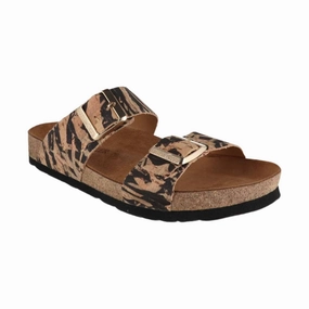 Haflinger Women's Andrea Sandal - Zebra Sea View Mono Tone