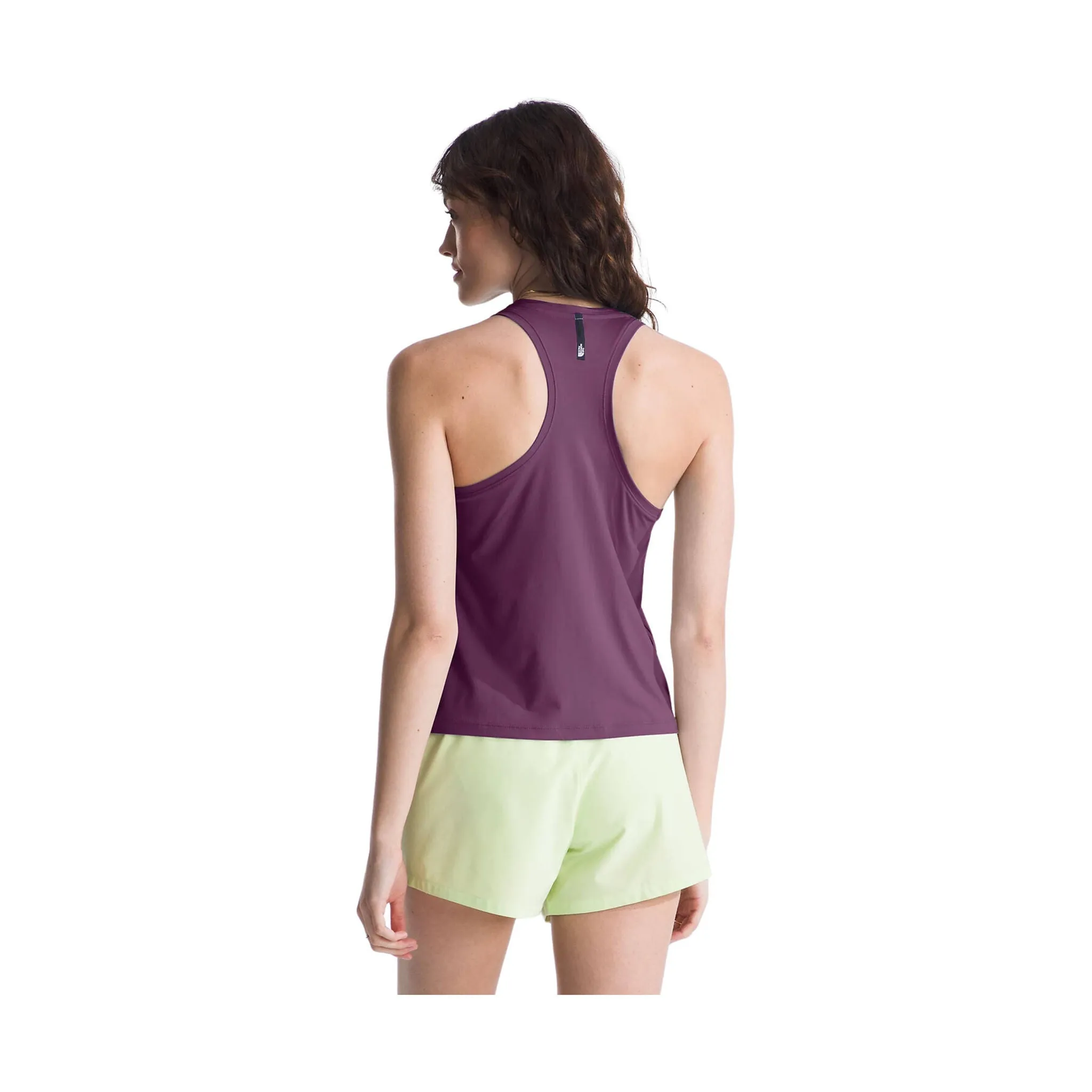 The North Face Women's Dune Sky Tank - Black Currant Purple Non Irritating Seam Finish Chic Sweater