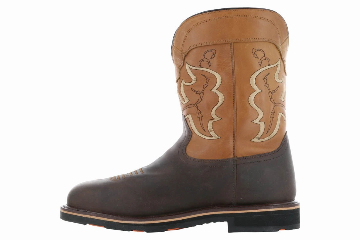 Low Profile Adventure Journey Thermal regulation Hoss Showdown Composite Toe Western Boot Brown