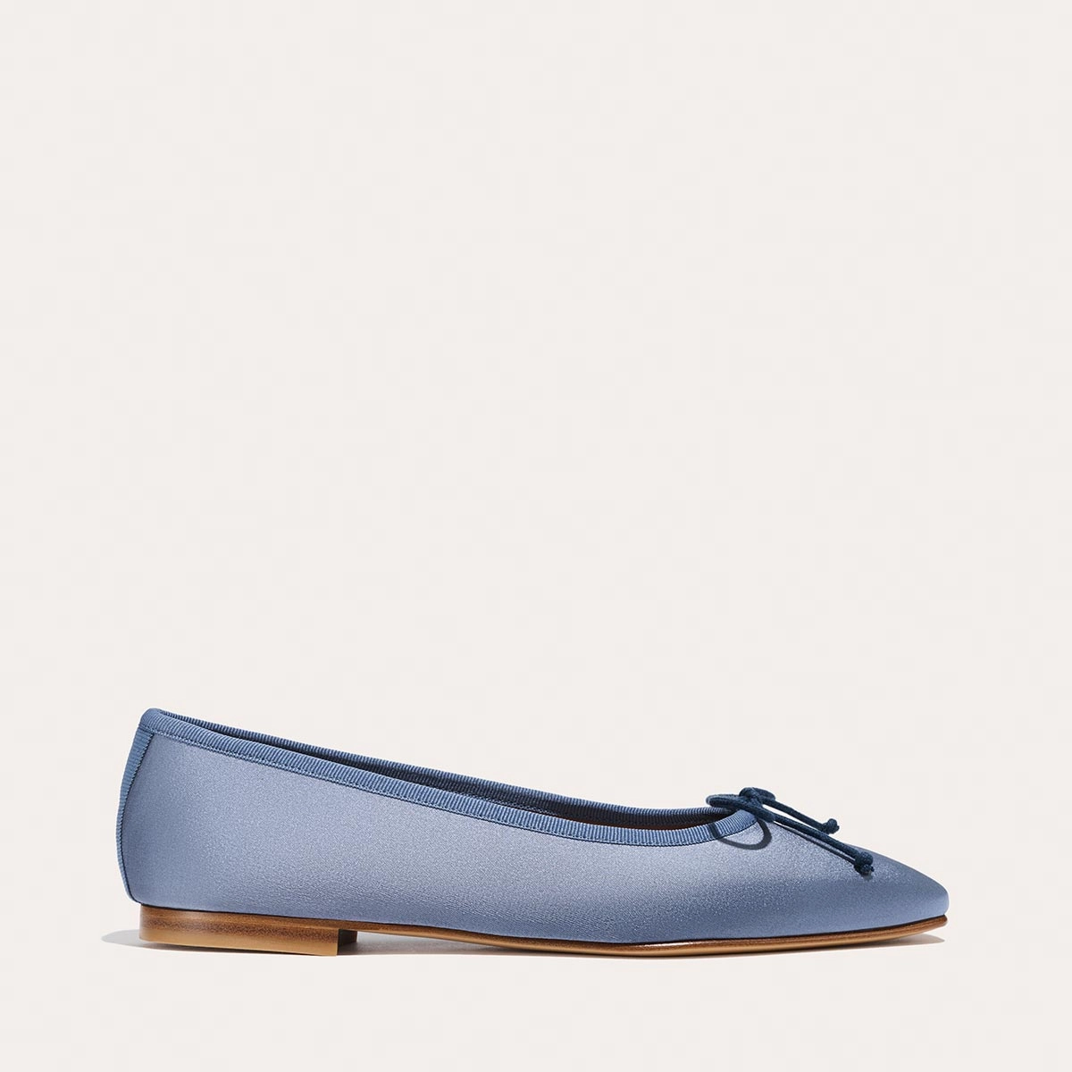 The Fonteyn - Slate Blue Satin Daily Walk
