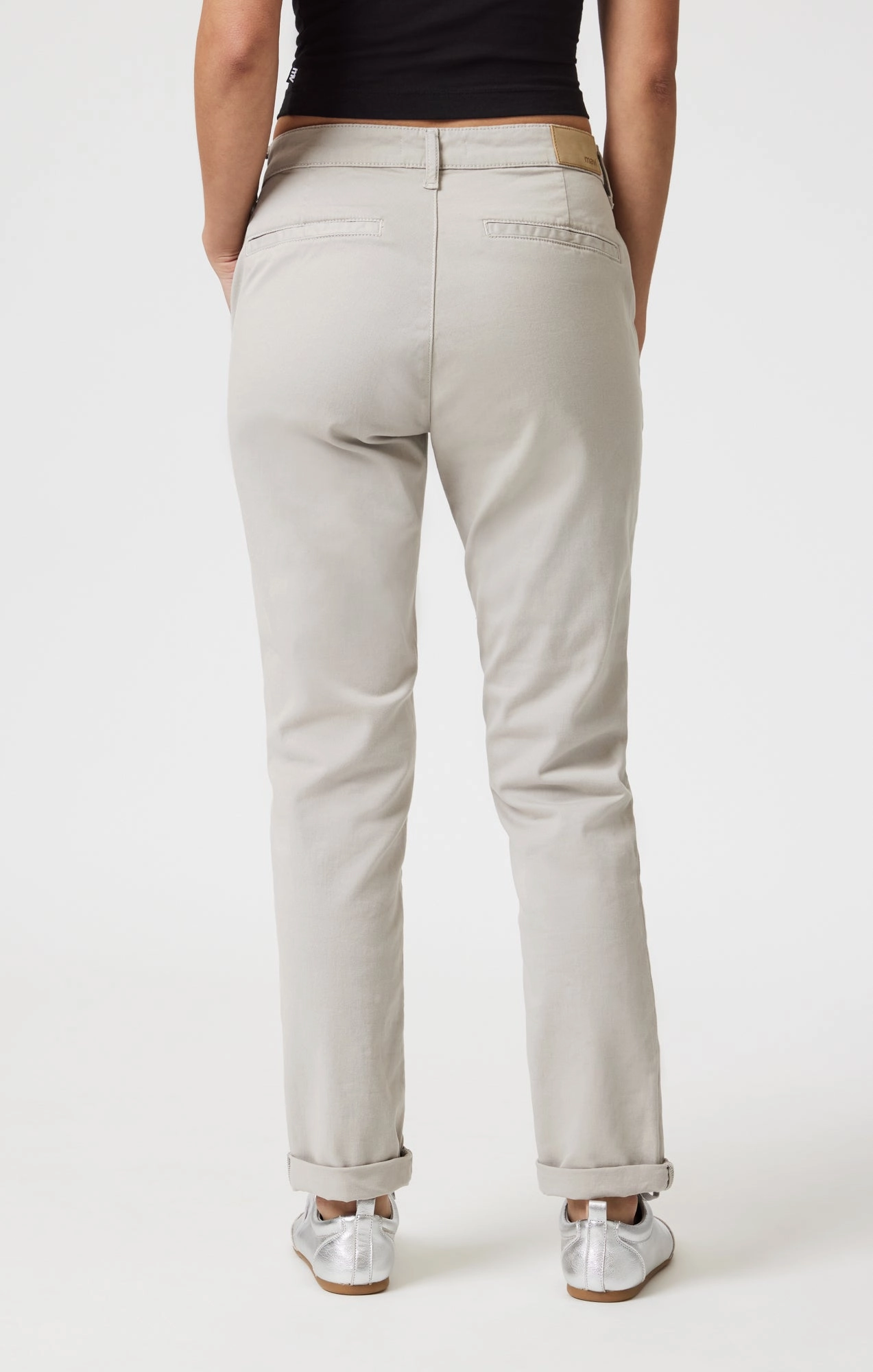 KATHLEEN SLIM BOYFRIEND CHINO IN MERCURY CASUAL TWILL Comfort Fit Wear