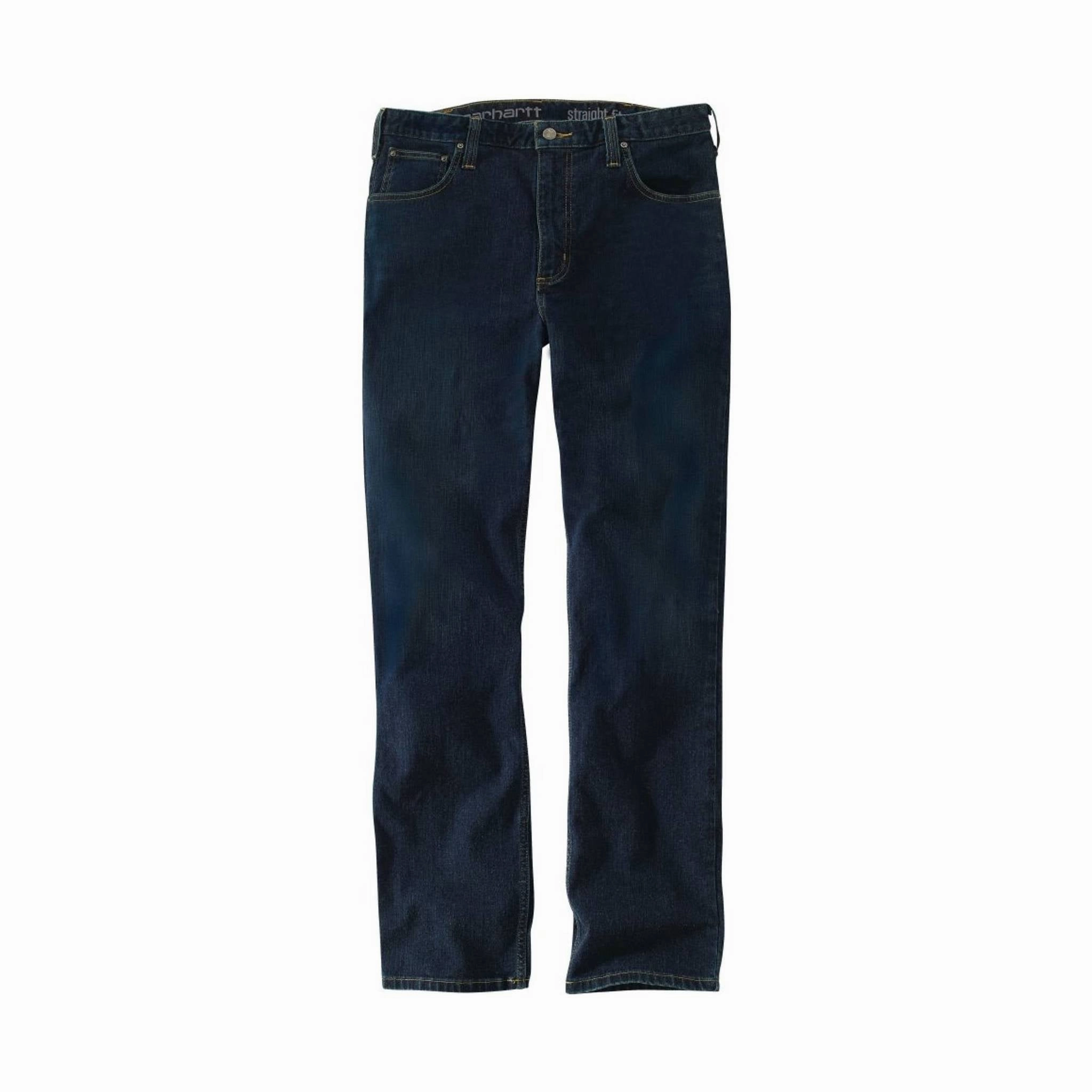 Carhartt Men`s Rugged Flex Straight Fit Tapered-Leg Jean - Erie Work Ready Neutral Reliable Layer
