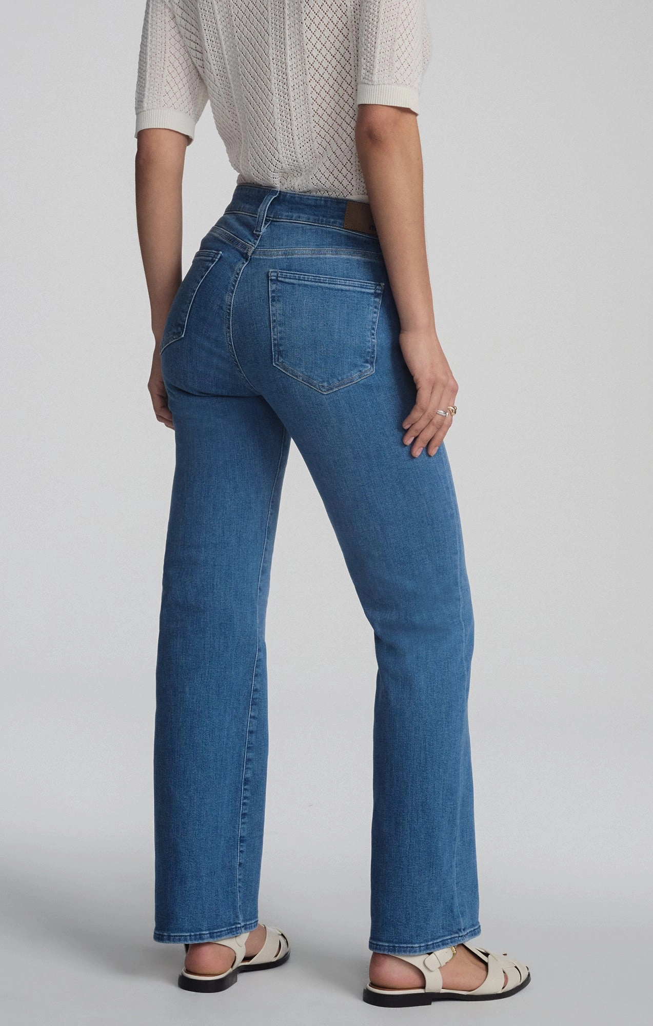 VICKY BOOTCUT IN MID BLUE FLEX BLUE Color Lock Technology