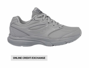 Adaptive Cushion Stack Saucony Women's Integrity Walker 3 Shoes - Grey