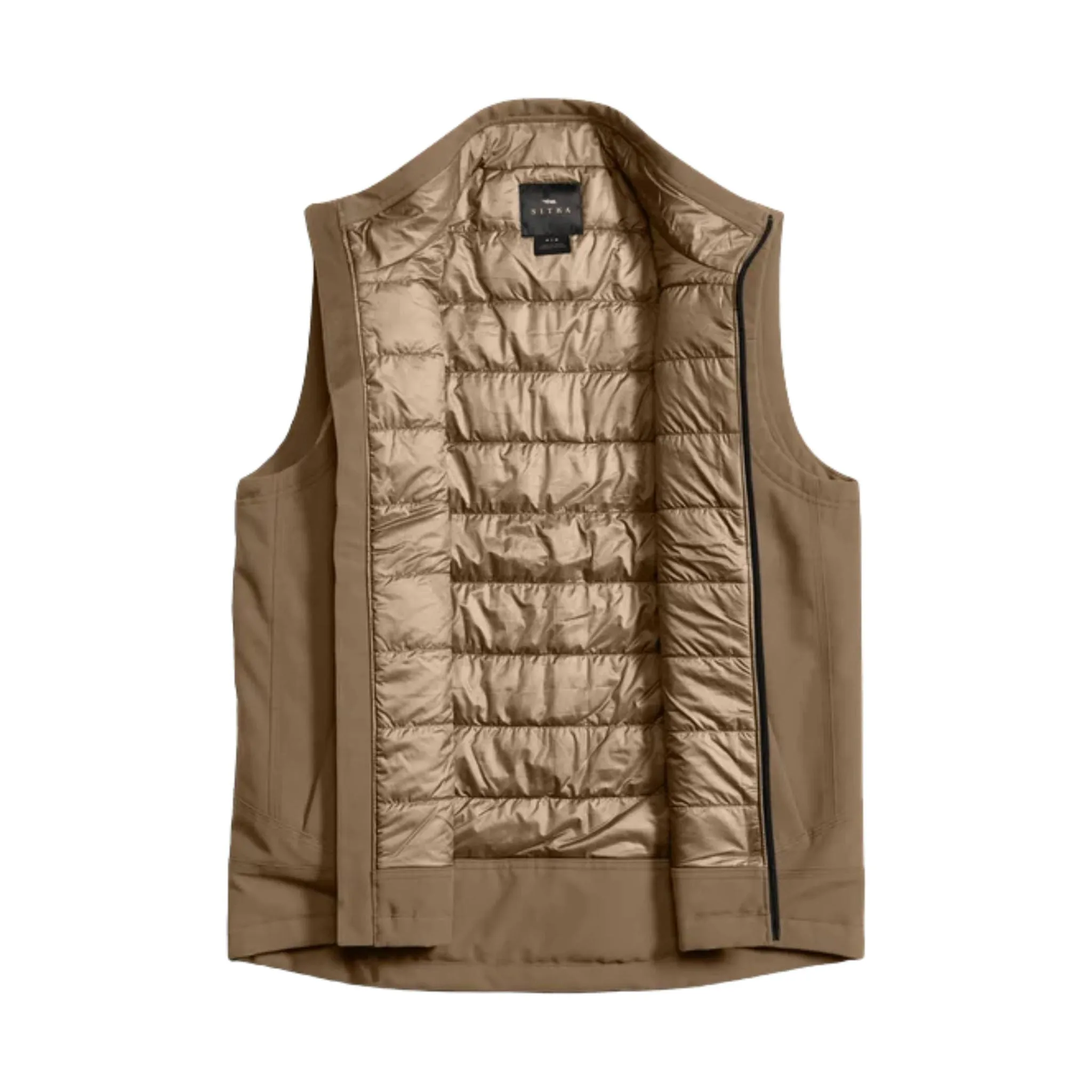 Sitka Men's Grindstone Work Vest - Tobacco Zippered Pockets