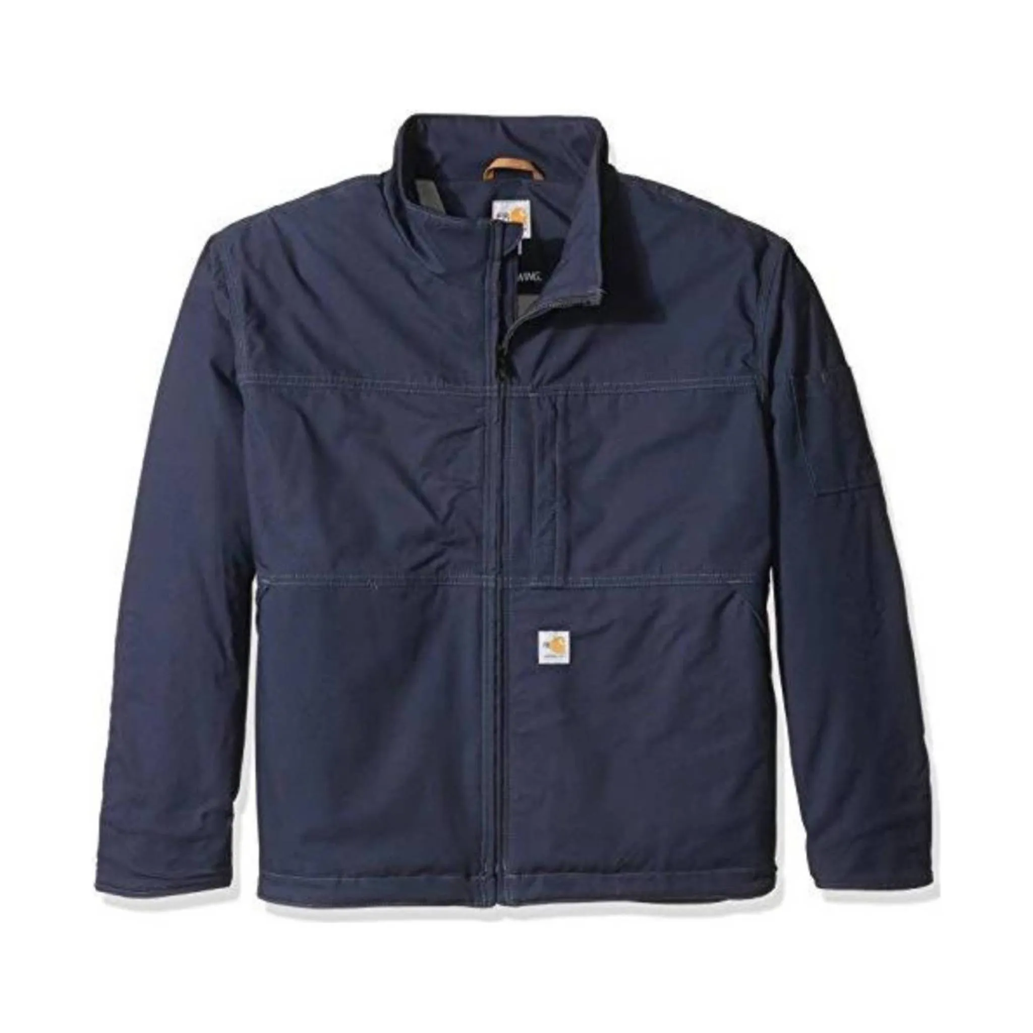 LaserCut Vents Carhartt Men's Flame Resistant Full Swing Duck Jacket - Dark Navy