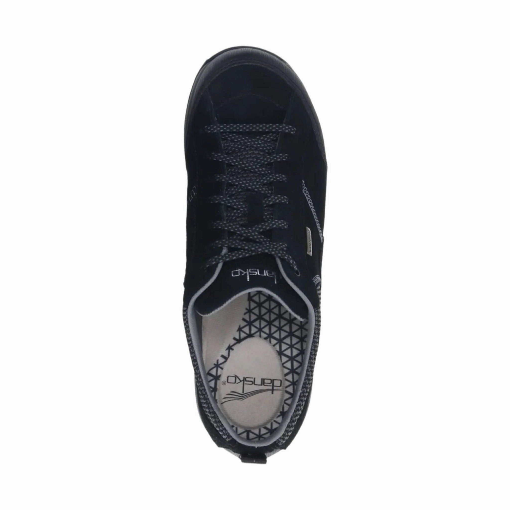 Modern Outfit Dansko Women's Paisley Wide Waterproof Sneaker - Black