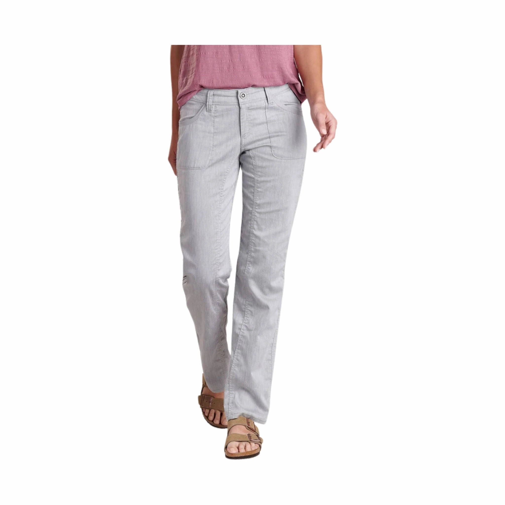 Kuhl Women's Cabo Pant - Ash Fashion Forward Breathable Mesh Panels