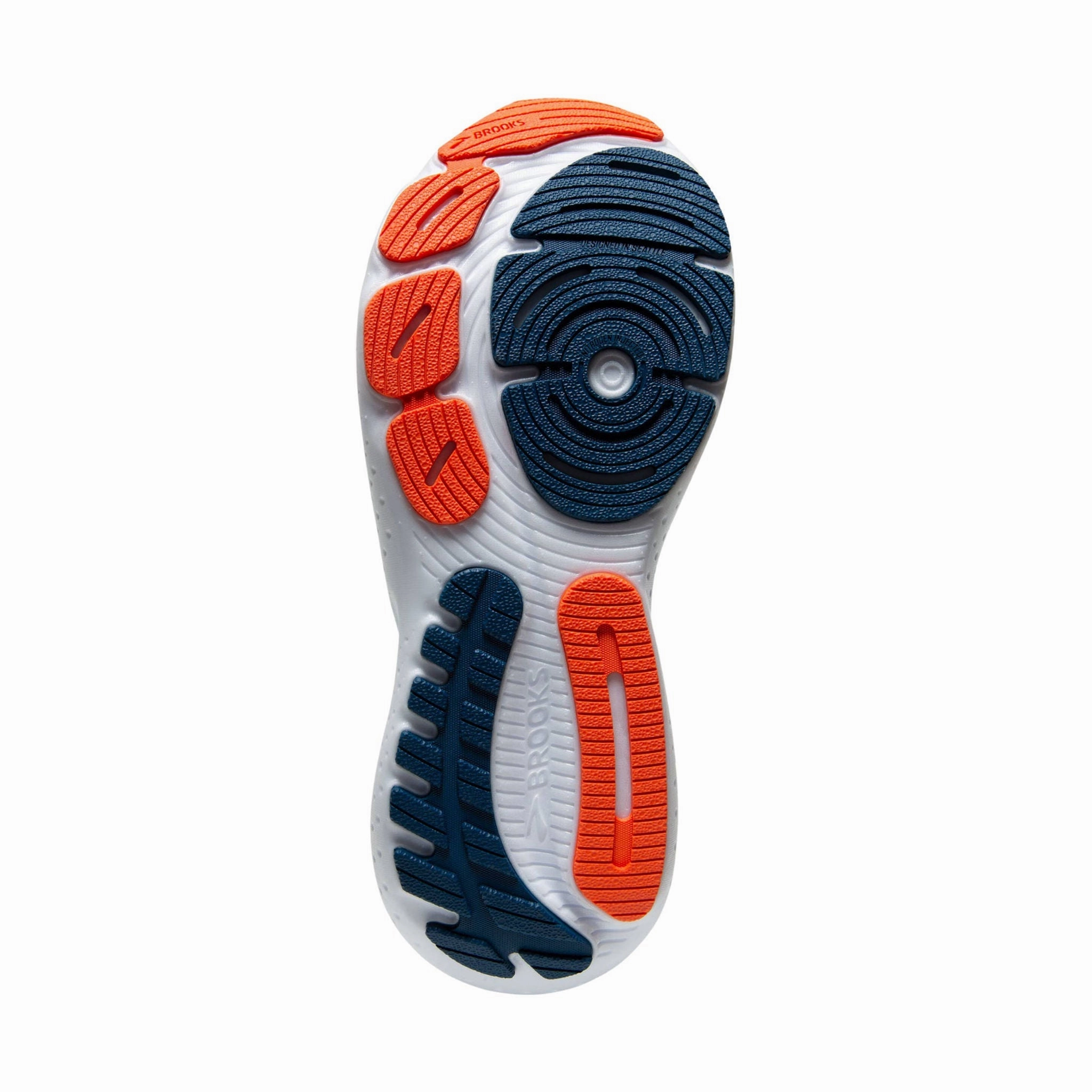 Brooks Men's Glycerin 21 Road Running Shoes - Blue Opal/Black/Nasturtium Highquality Durable Upper Material