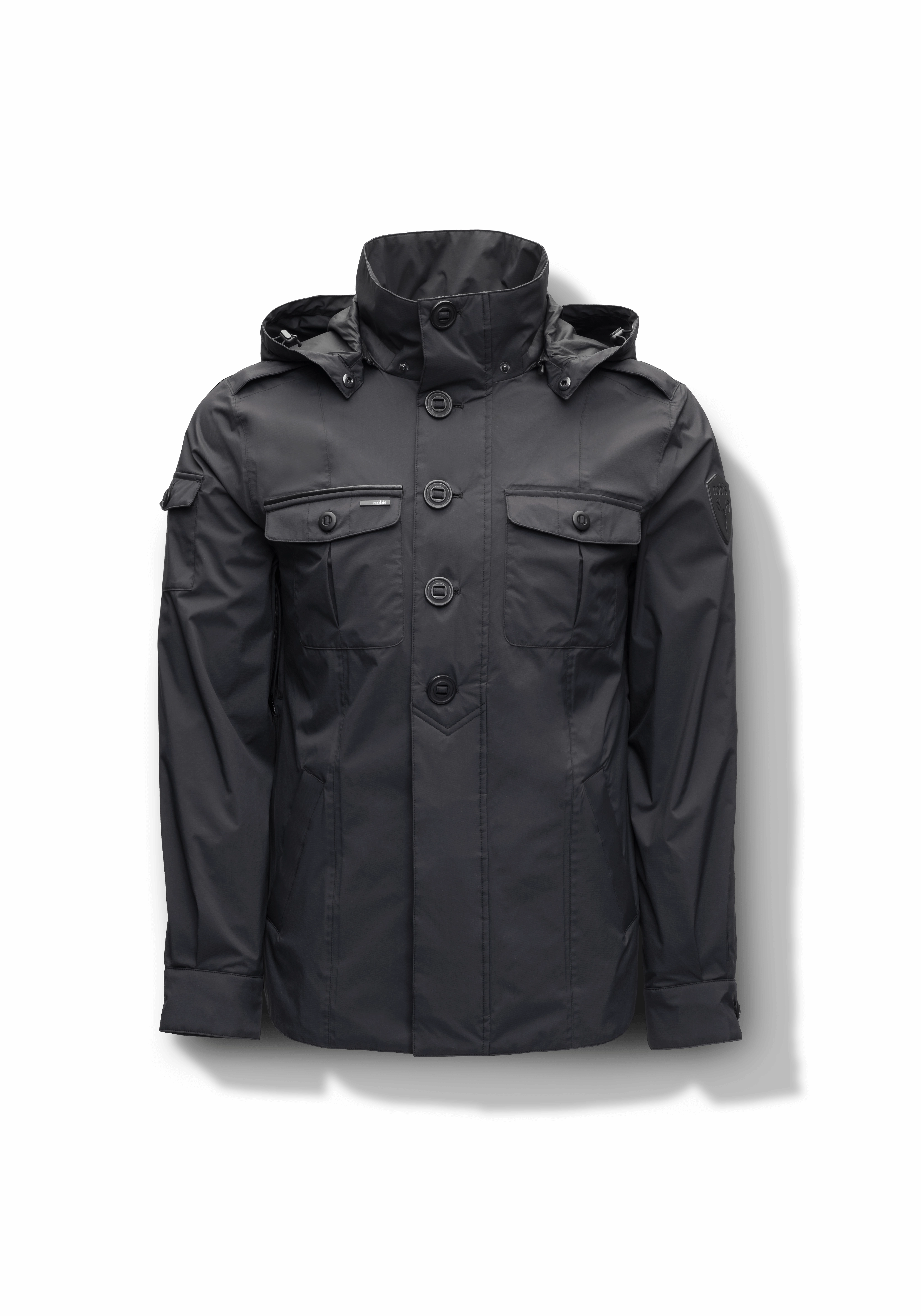 QuickDryMaterial Eco Conscious Production Fisherman Men's Lightweight Tech Jacket