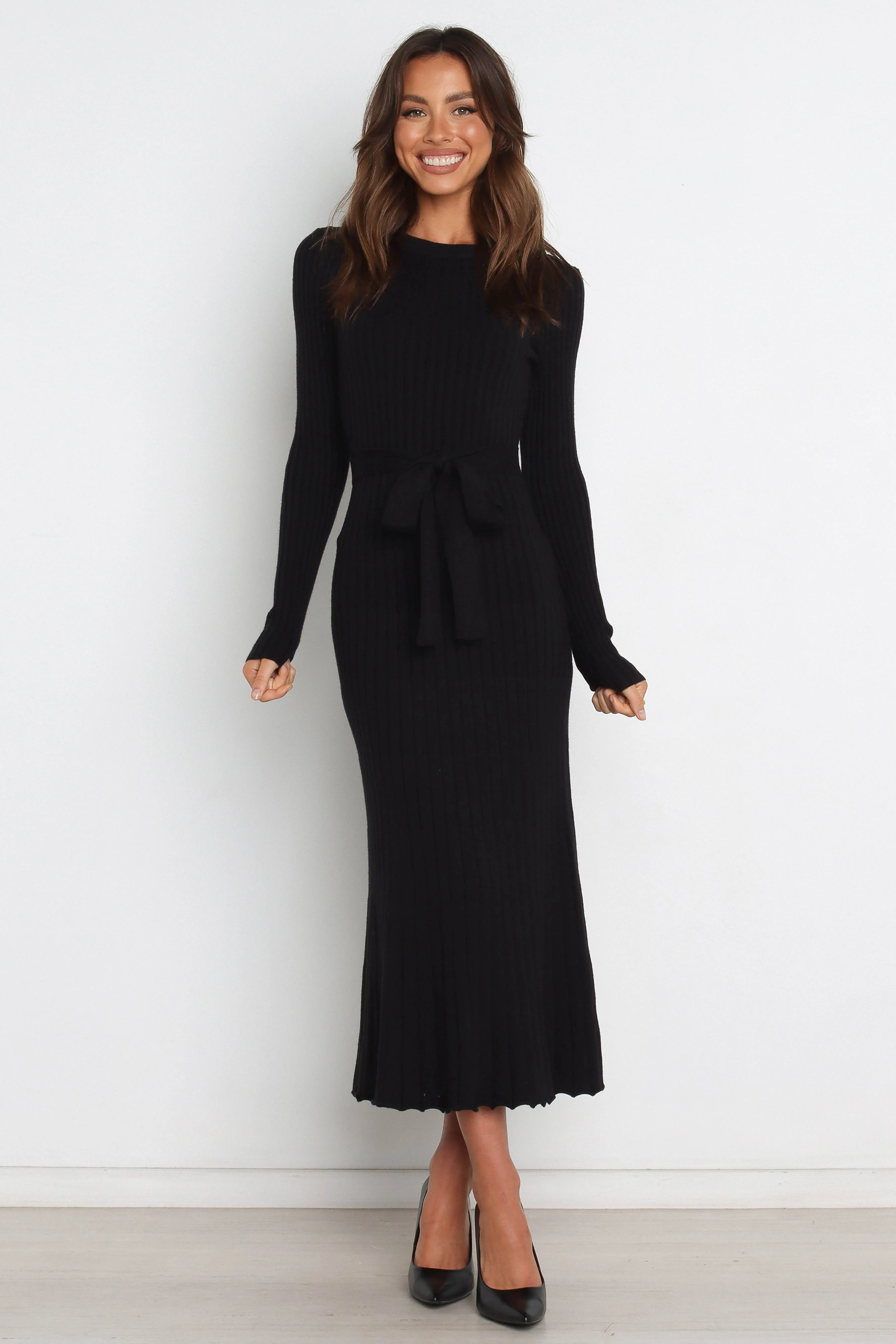 Rhianna Dress - Black NonChafeSeams