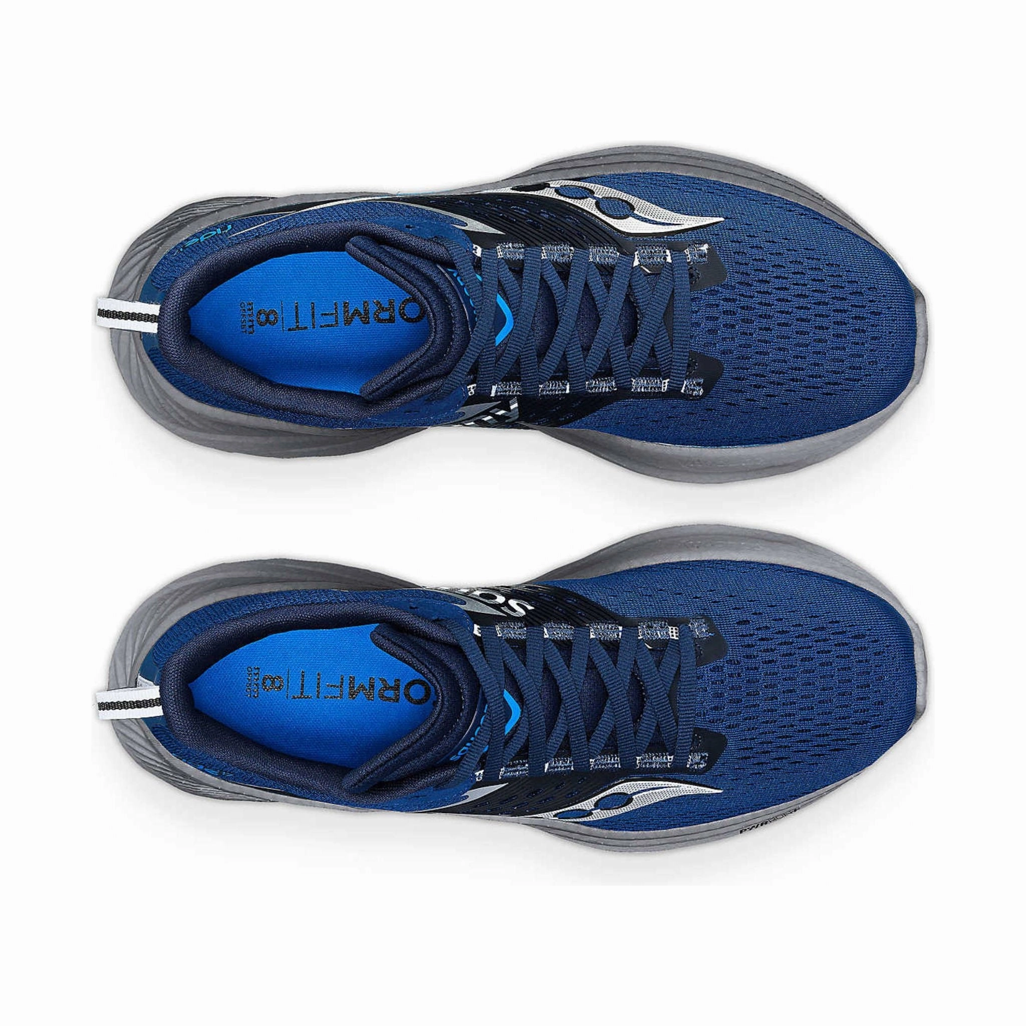 Saucony Men's Ride 17 Running Shoes - Tide/Silver Speed Flex Flattering performance