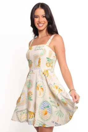 Willow Mini Dress - Edan Minimal Motion Date Nightwear