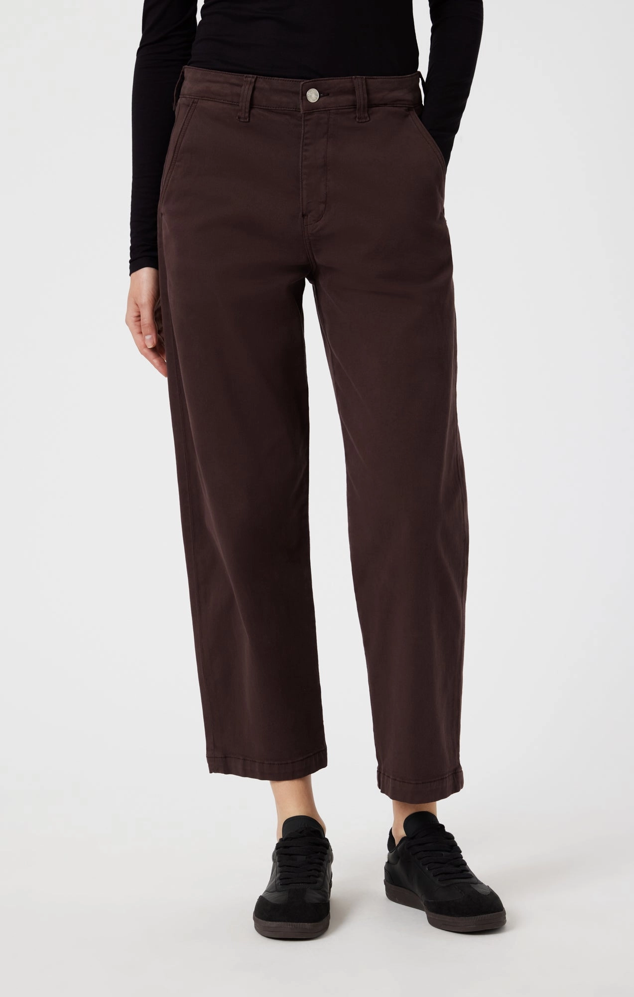 Chill Ready LAUREN STRAIGHT CHINO IN CURRANT CASUAL TWILL