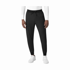 Fitted Design Outdoor Use Wink Men's Utility Jogger Scrub Pant - Black