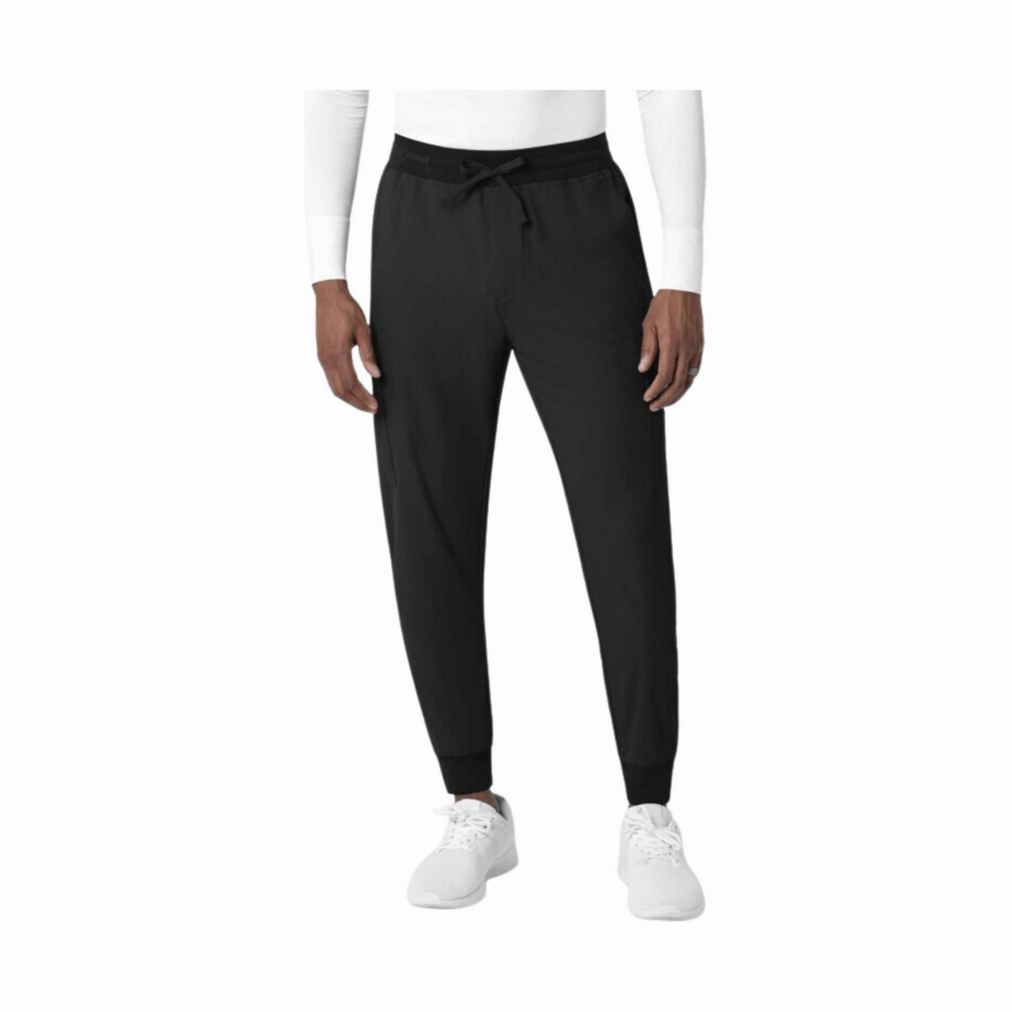 Flexible Motion Wink Men's Utility Jogger Scrub Pant - Black